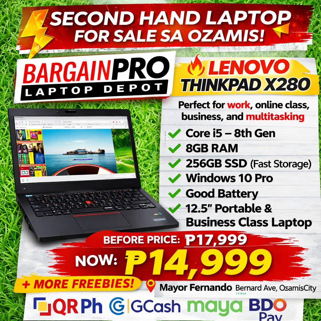 Lenovo ThinkPad X280 i5 8th