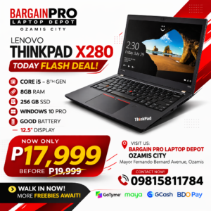 Lenovo ThinkPad X280 i5 8th Gen Laptop Ozamis City