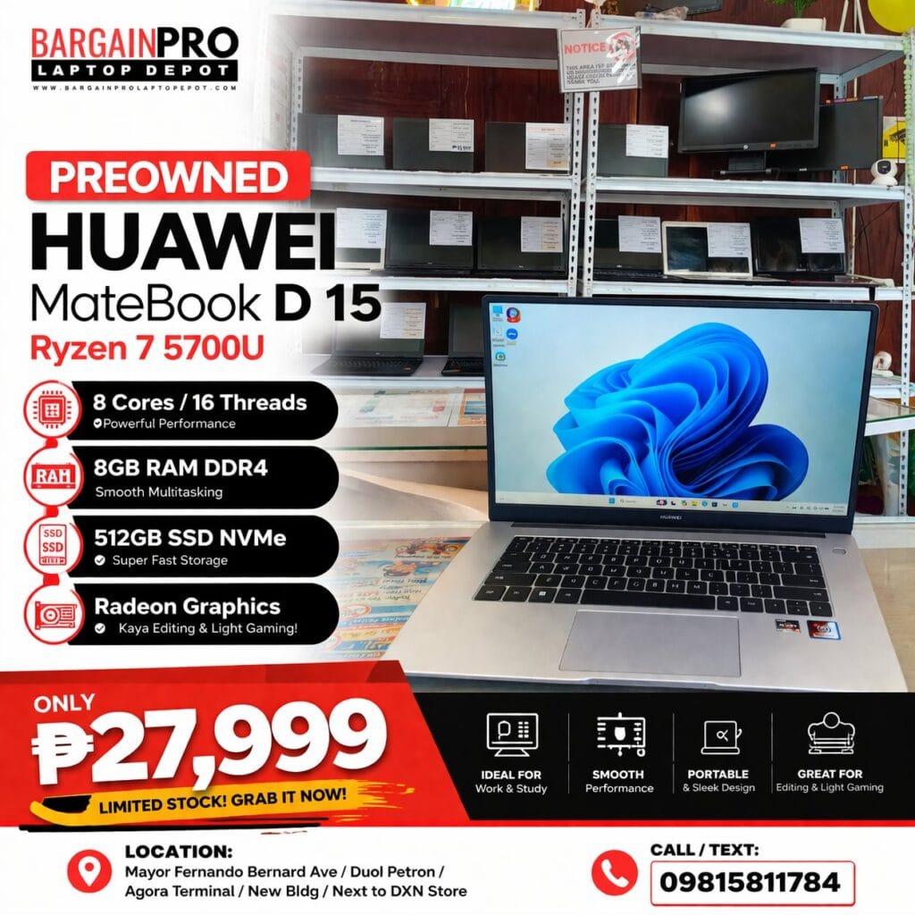 Back-to-School Laptop Deals in Ozamiz City | From ₱11,999